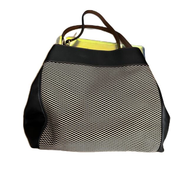 Like new COACH Lexy Legacy Jacquard Shoulder Bag in Black Smoke MSRP $378 - Picture 3 of 13